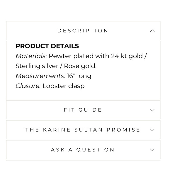 Karine Sultan Necklace - Picture 3 of 6